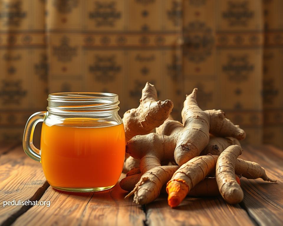 Madu, jahe, dan kunyit